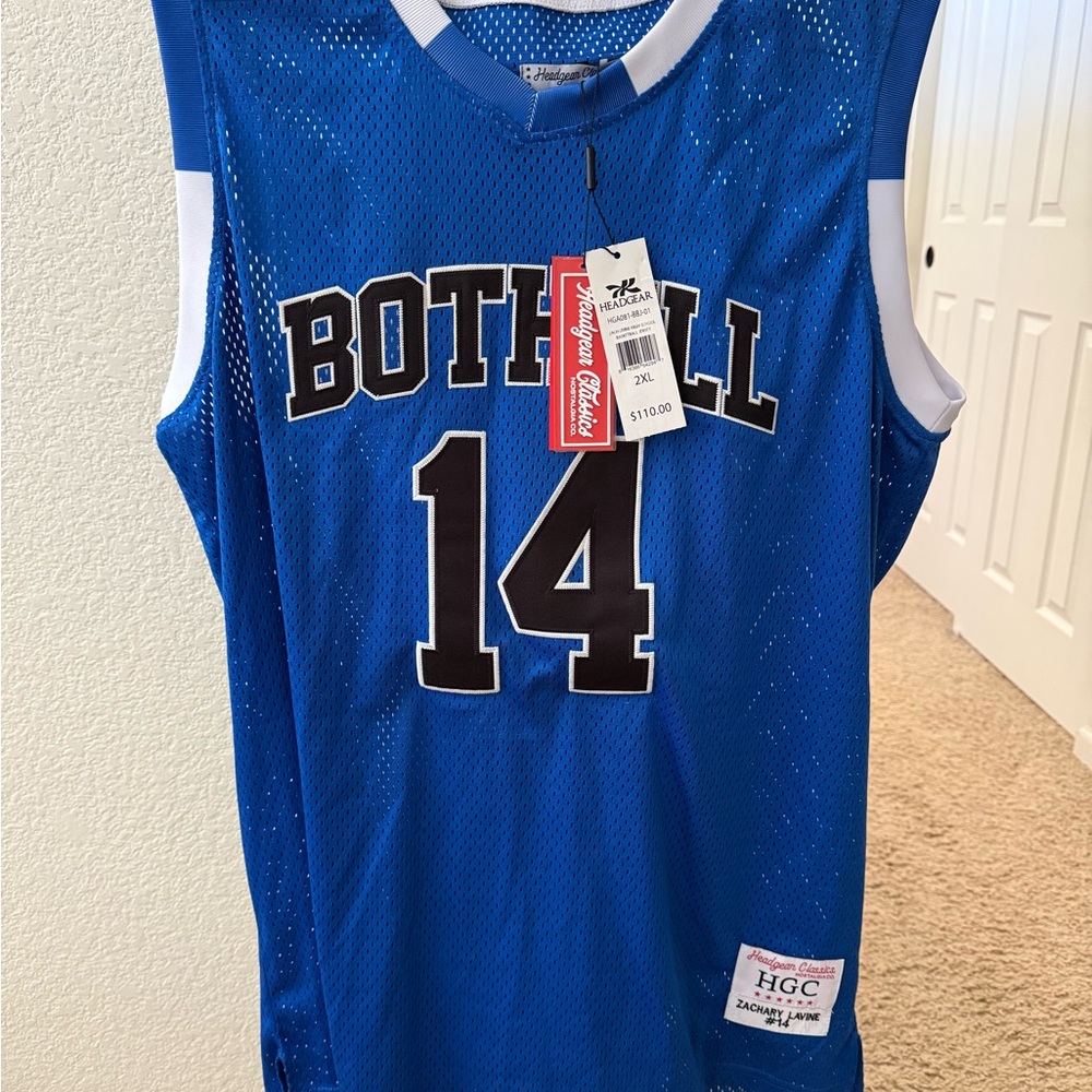 Zach Lavine Jersey Men's 2XL Blue - Headgear Classics Nostalgia co.